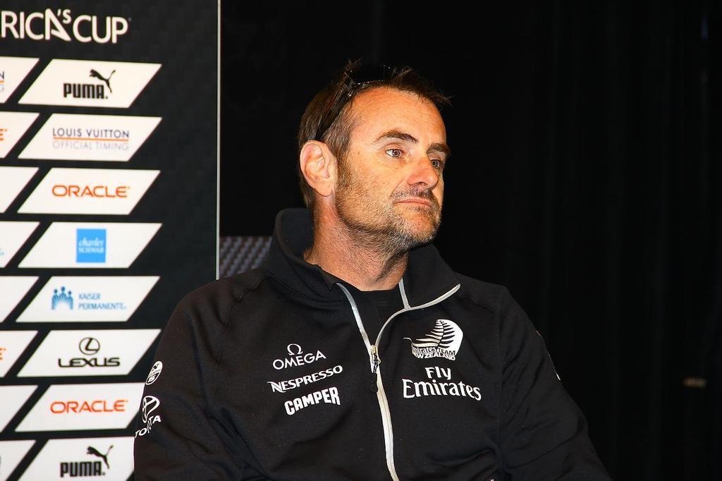 America's Cup Day 6 San Francisco. Emirates Team NZ former Design Chief, Nick Holroyd © Richard Gladwell www.photosport.co.nz